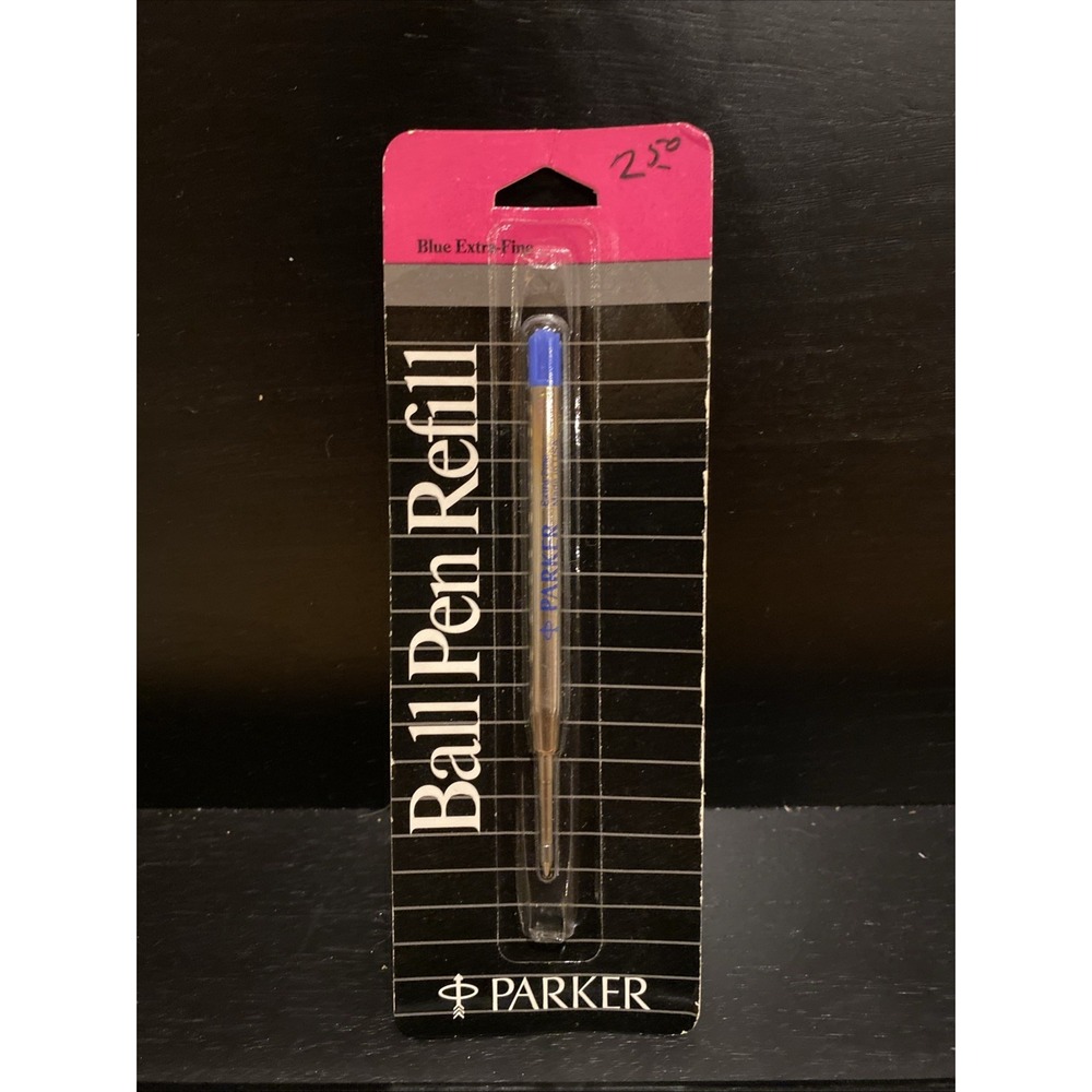 Parker Vintage Ballpoint Pen Refill‎ Blue Ink Extra Fine Point